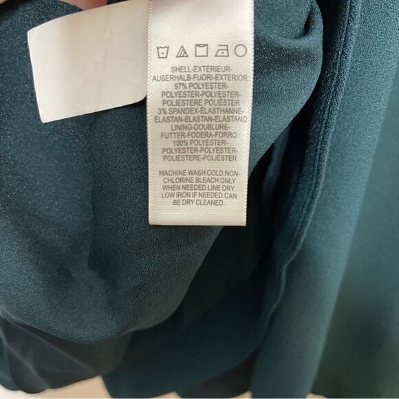 𝅺dress the Population Catalina Fit and Flare Dress Pine Green XXS - Picture 5 of 5